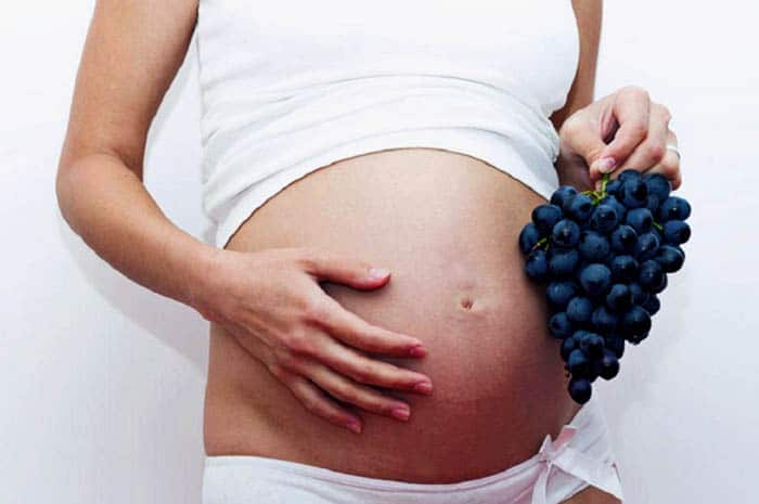ciri fisik hamil anggur
