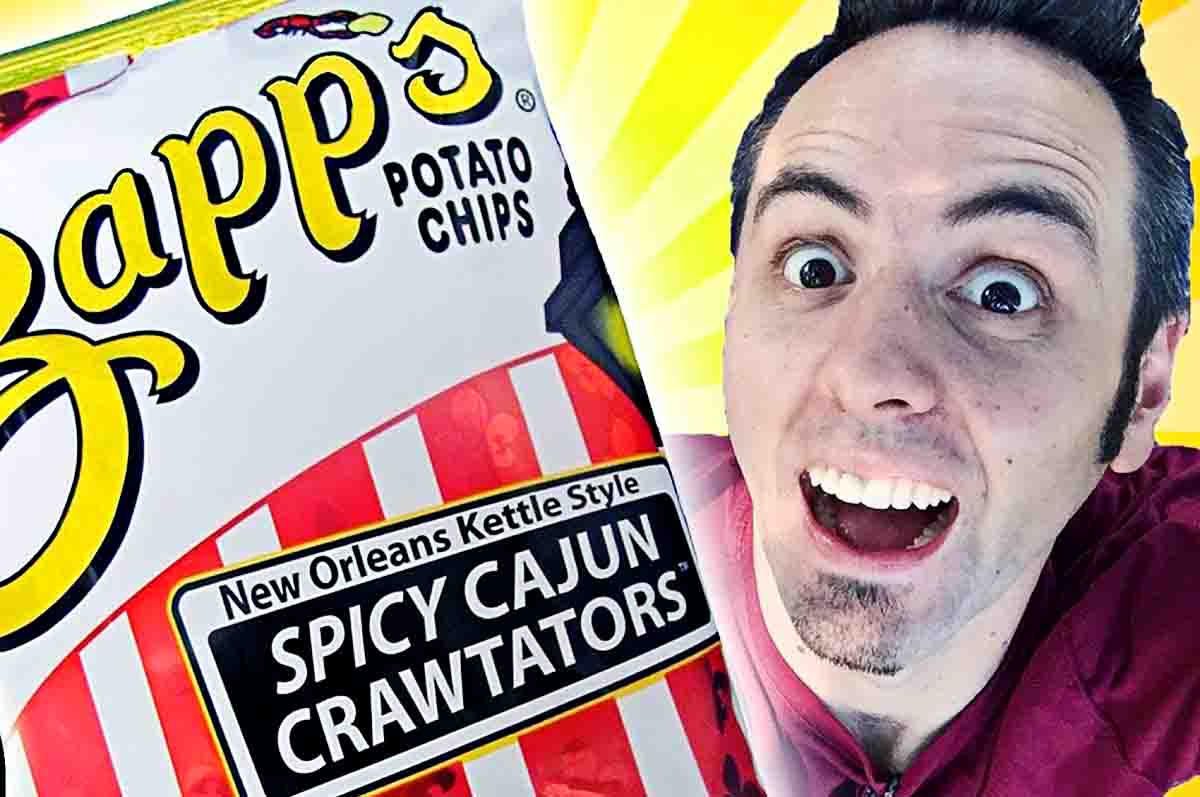 Spicy Cajun Crawtators by Zapp - Makanan ringan paling pedas di dunia yang crunchy