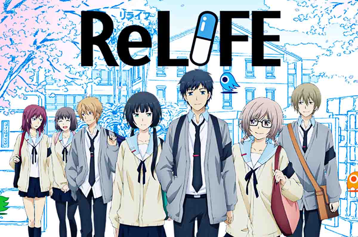 ReLife - Anime romance rating tertinggi tentang sebuah penelitian