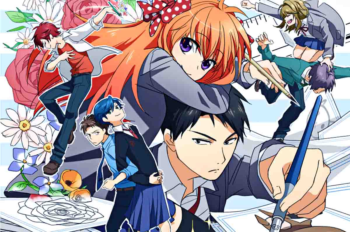 Monthly Girl’s Nozaki-Kun - Anime romance rating tertinggi tentang cinta unik