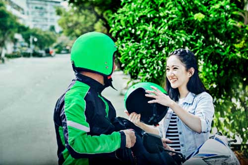 9 Cara praktis agar aman naik ojek online