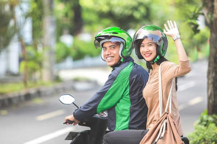 keuntungan menjadi ojek online