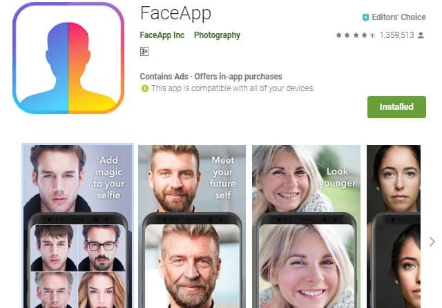 tips menggunakan faceapp
