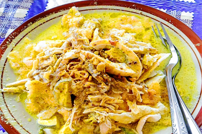 Resep Bubur Ayam Cirebon Kuah Kuning