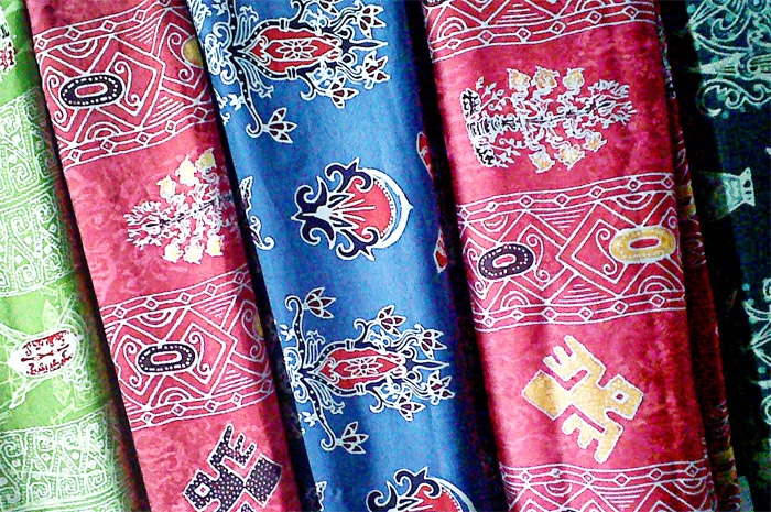 Batik Tenun Bintik Kalimantan - Motif Batik Tenun2
