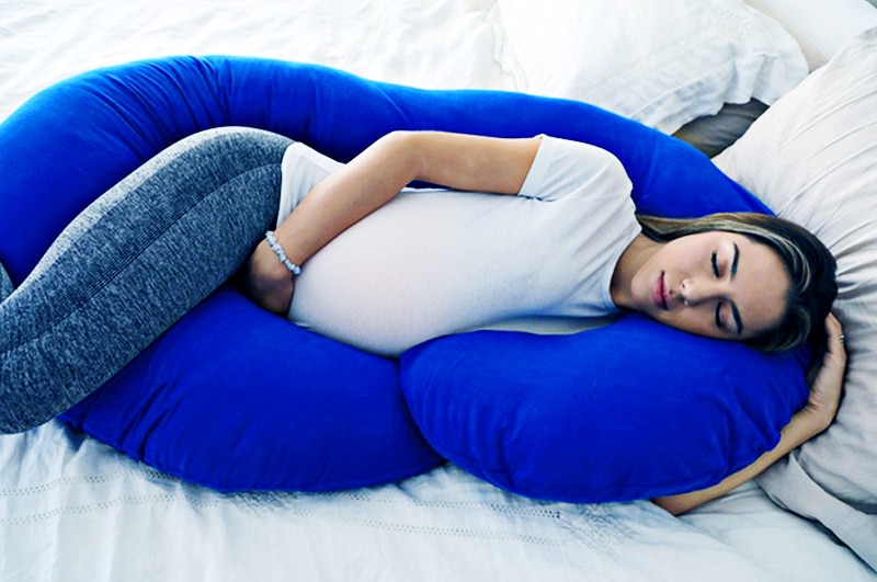 C - Shaped Full Body Pillow - Model Bantal Hamil