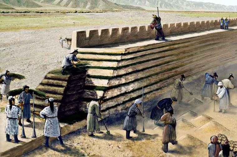 Material Pembangunan Berbeda Setiap Dinasti -  Sejarah Tembok China