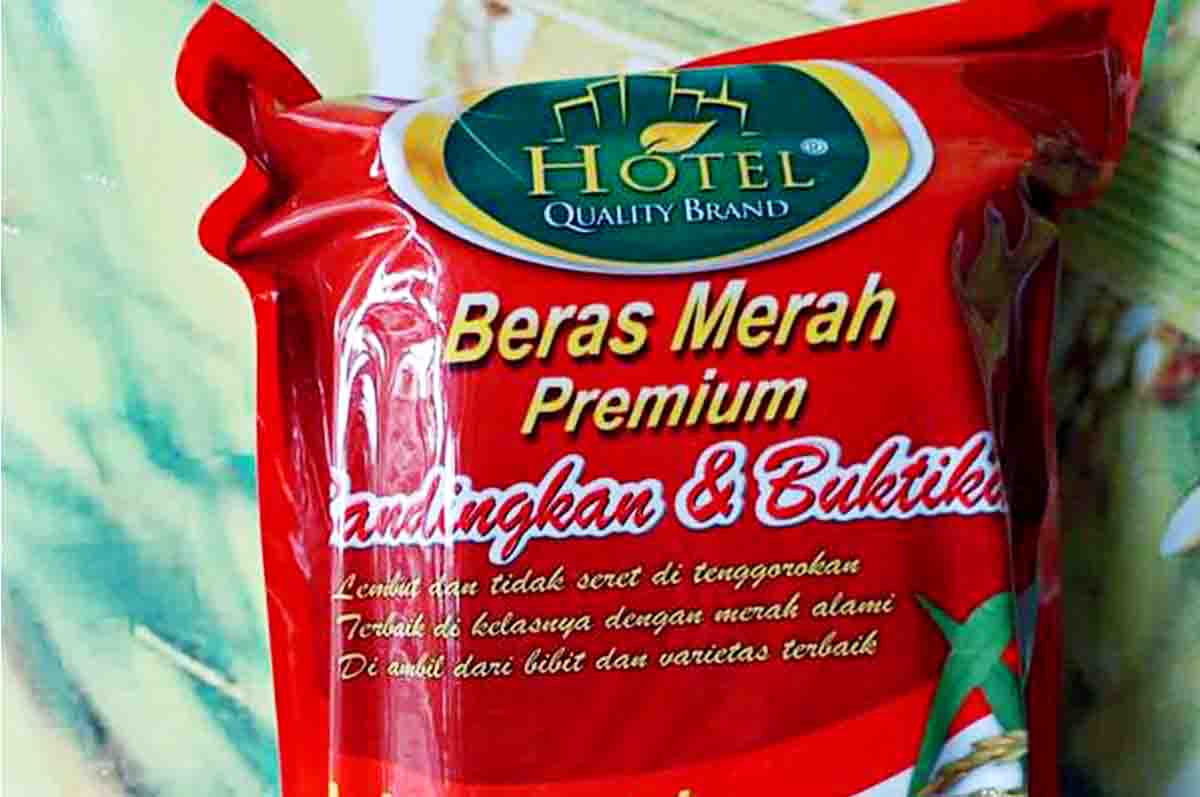 Beras Cap Hotel - Merk beras terenak di Indonesia yang terkenal