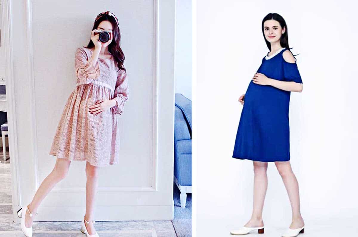 Dress Longgar Bahan Lace – Baju hamil murah Jogja yang ada di banyak tempat