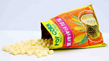 Popcorn Perasa Durian - Snack Malaysia yang terkenal khas buah durian