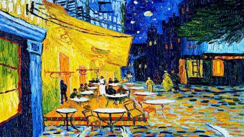 Café Terrace At Night - Lukisan terkenal dan maknanya tentang penyembunyian kehormatan
