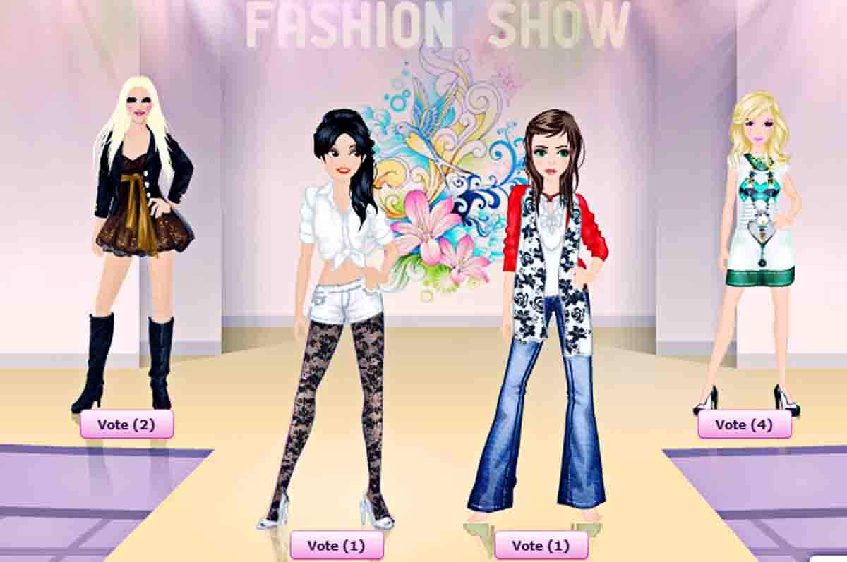 I Dress Up - Game anak perempuan untuk laptop yang berhubungan dengan fashion