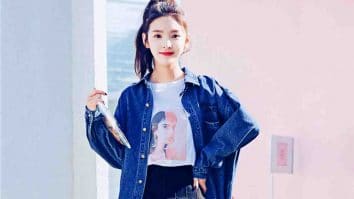 Sweety Monday - Outfit ke kampus ala Korea dengan jaket denim