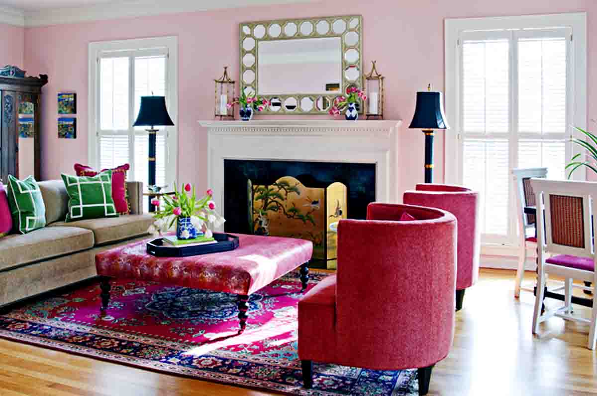 Fuschia - Warna karpet lantai yang bagus dan berkonsep minimalis