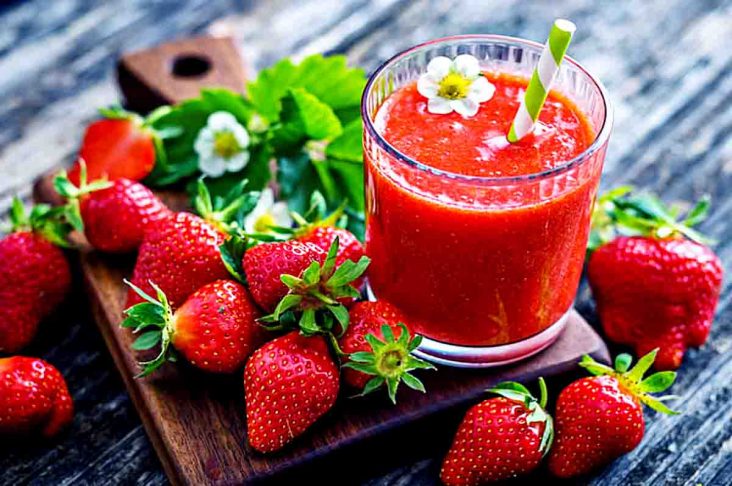 Jus Strawberry - Jus buah buat kulit awet muda dengan rasa super segar