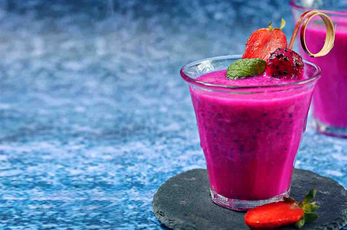 Jus Buah Naga Mix - Kalori buah naga buat diet dengan gabungan buah lain