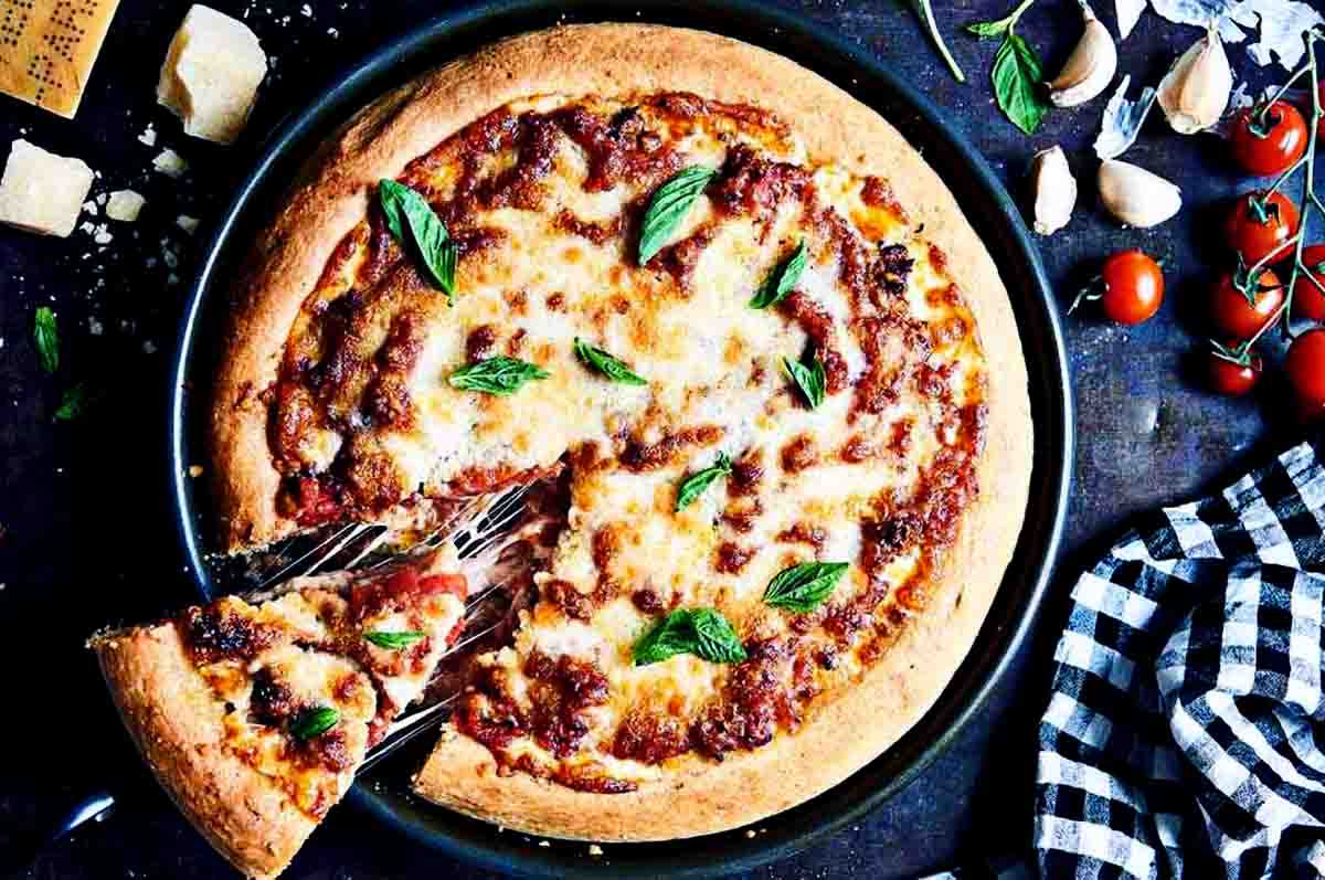 Siapkan Bahan untuk Biang - Cara membuat pizza rumahan menggunakan teflon langkah pertama