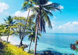 Pantai di Teluk Tamiang - Nama-nama pantai dan laut di Pulau Kalimantan yang ombaknya cukup tenang