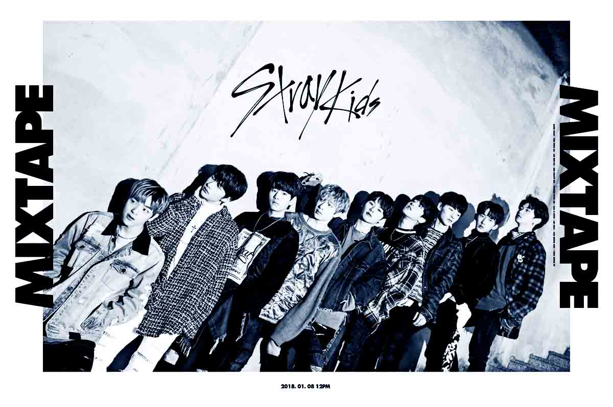 Mixtape Album - Tanggal debut Stray Kids dan lagu yang diciptakan oleh mereka