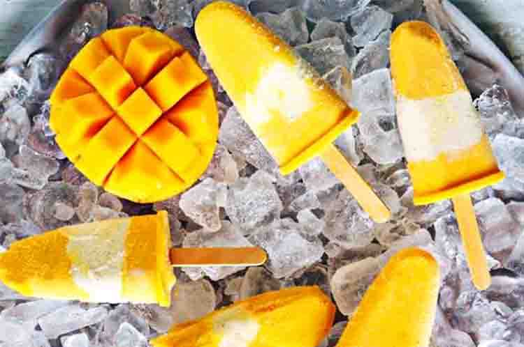 Mango Popsicle - Kalori satu buah mangga untuk anak-anak