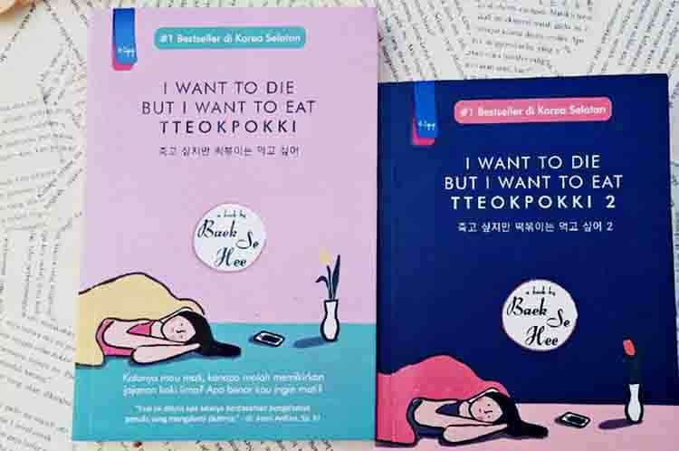 I Want to Die But I Want to Eat Tteokpokki - Buku tentang kesehatan mental