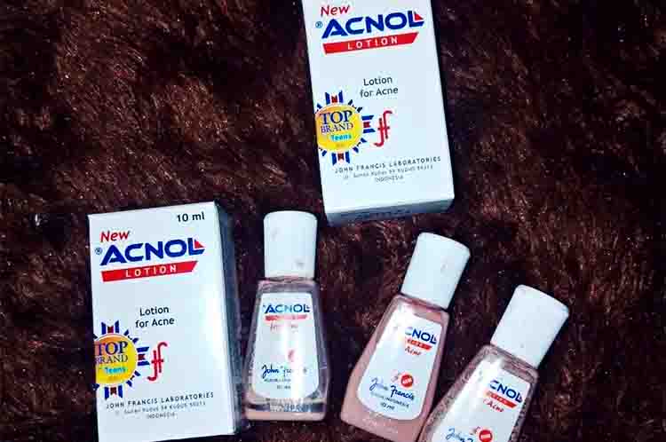 Acnol Lotion - Produk untuk menghilangkan bruntusan di wajah akibat jerawat