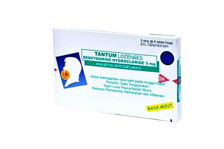 Tantum Lozenges - Antibiotik radang tenggorokan anak dengan bentuk tablet hisap
