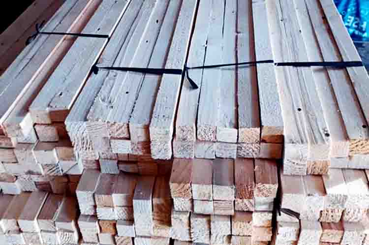 Kayu Reng Jati 2 x 2 cm - harga kayu reng per batang jenis jati dengan ukuran 2 x 2 cm yaitu sekitar 3,5 ribuan