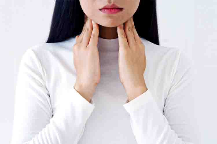 Nodul Tiroid - Benjolan di leher depan tenggorokan adalah nodul tiroid