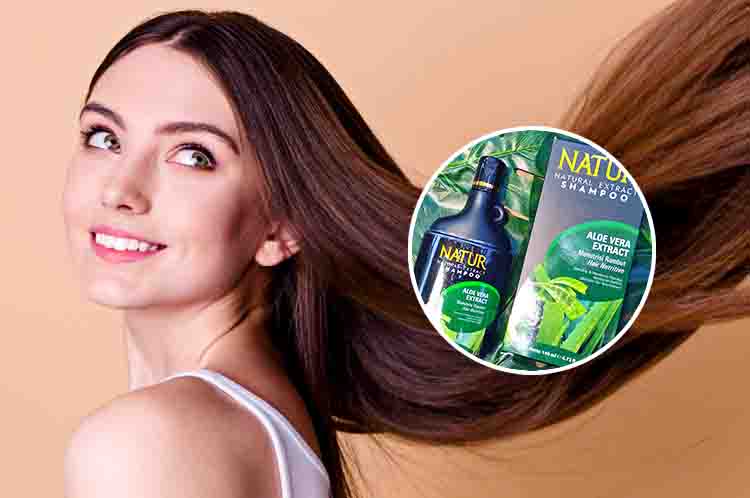 Natur Natural Extract Shampoo Aloe Vera Extract - Shampo yang cepat memanjangkan rambut adalah Natur Natural Extract Shampo Aloe Vera Extract