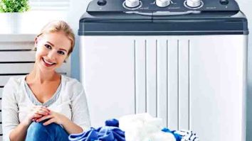 Tips bersihkan pengering mesin cuci 2 tabung adalah dengan bersihkan tabung luar