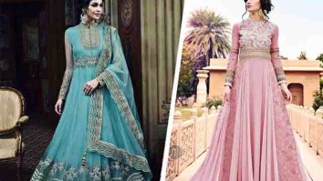 Baju Sari Dengan Rok Berlayer - Model baju sari India modern terbaru adalah baju sari dengan rok berlayer